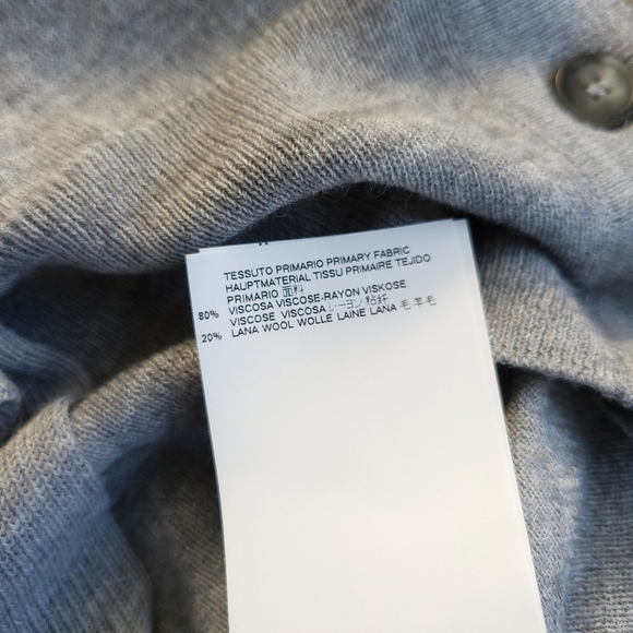 NWOT Maison Margiela MM6 Knit Wool Ruffle Avant Garde Cardigan - Picture 8 of 11